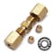 Ironwerks Designs 3/8" OD Compression Brass Hose Fitting, 5PK BCU.3-8.5 - alternate 2